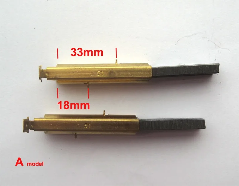 2pcs/set 5mmX13.5mmX39.6mm Siemens WASHING MACHINE WELLING MOTOR CARBON INSERTS BRUSHES A_135 | Инструменты