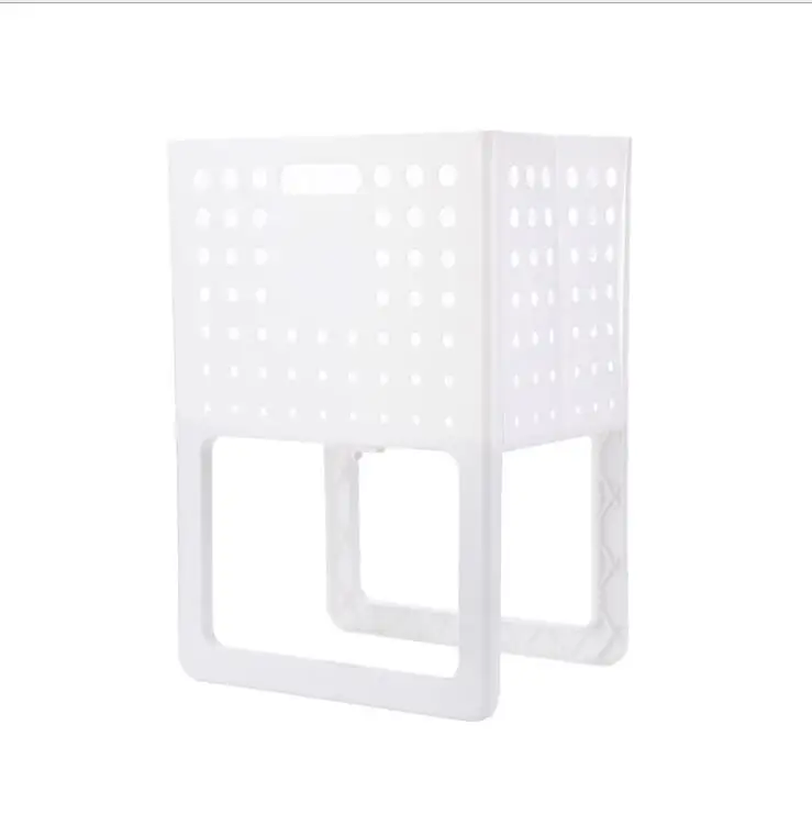 Folding debris storage basket with lege hollow portable hamper home rack clothing towel | Дом и сад