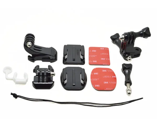 Набор клейких принадлежностей для GoPro комплект креплений J-Hook Buckle Go pro SJ4000 SJ5000 SJCAM