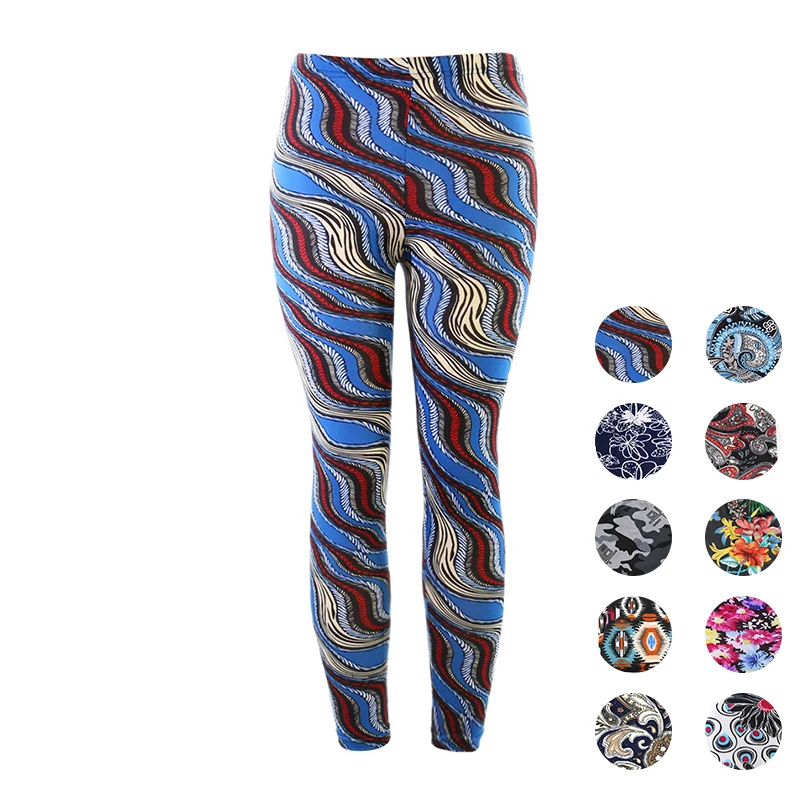 Yesello летние леггинсы с цветочным принтом Леггинсы Большие размеры женские Pantalones