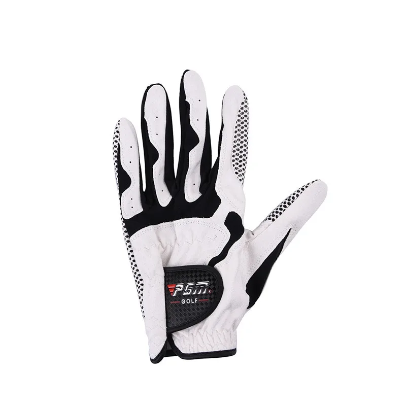 Перчатки для гольфа мужские Нескользящие митенки из гранул мягкие дышащие