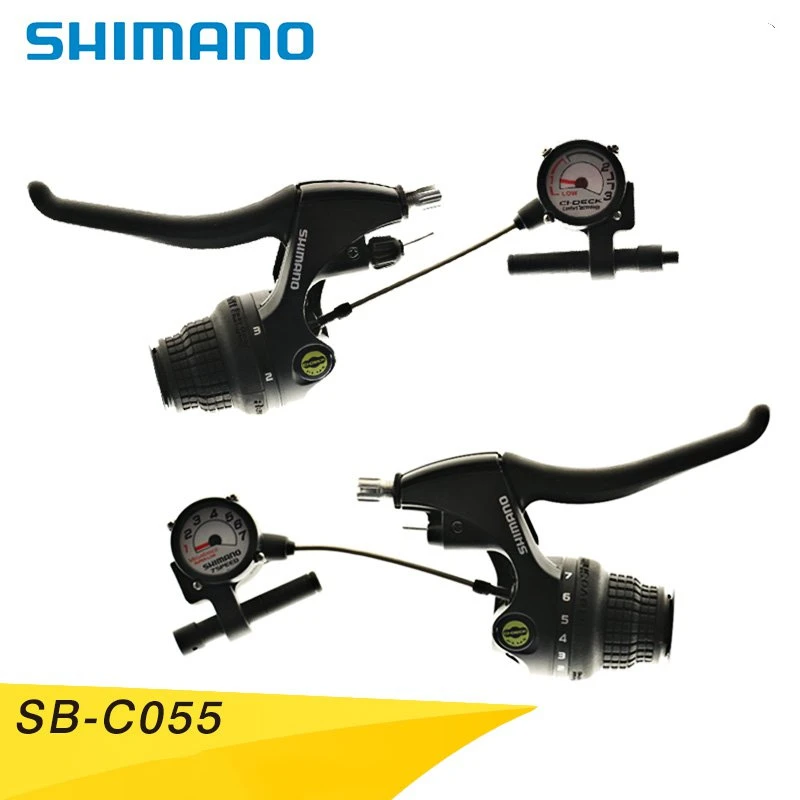 Парные контроллеры Shimano Rapidrise sb c055 ln 3х7 new Life|Велосипедный переключатель| |