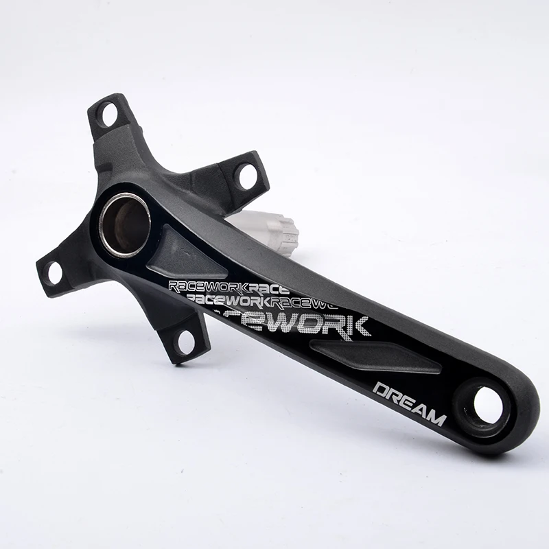 Freies shippingAluminiumlegierung Fahrrad Kurbel Kettenrad Berg Fahrrad Innenlager Kurbel рифленый диск MTB 104BCD велосипед Teil