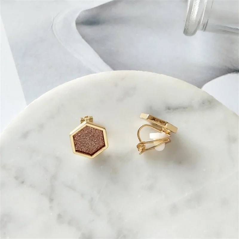 2018 японский и корейский простой темперамент женщины Геометрические Блестки