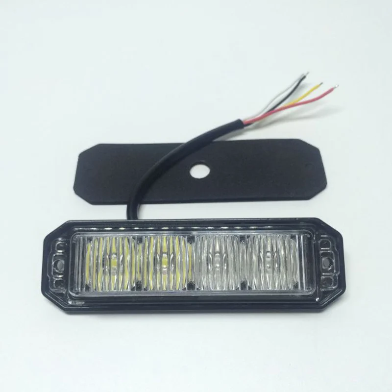 2x4 светодиодная вспышка Стробоскопическая Лампа для автомобиля грузовика