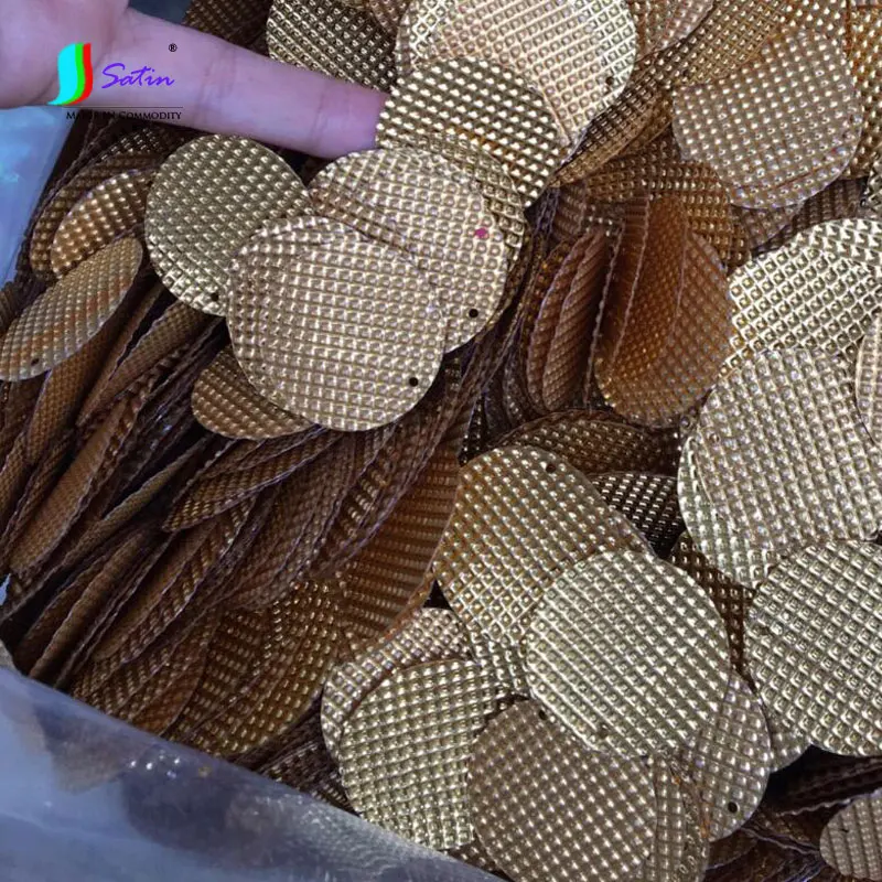 Диаметр 3 см круглые серебристые золотые неровные блестки украшение для