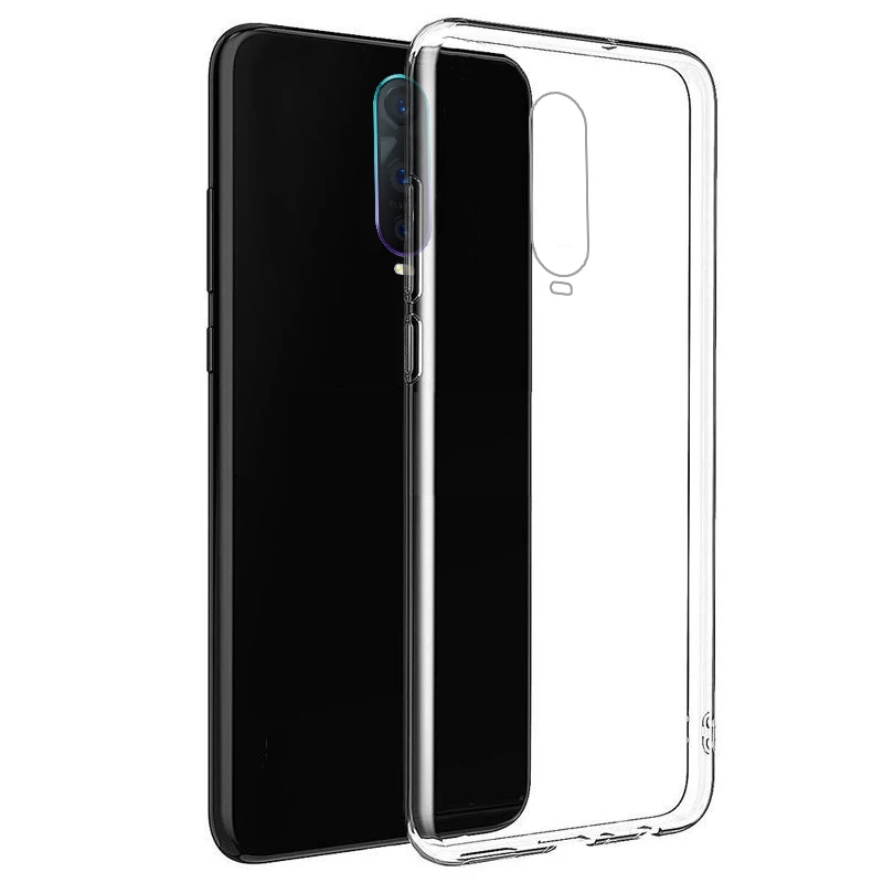 Прозрачный мягкий чехол с защитой от отпечатков пальцев для OPPO RX17 Pro|Бамперы| |