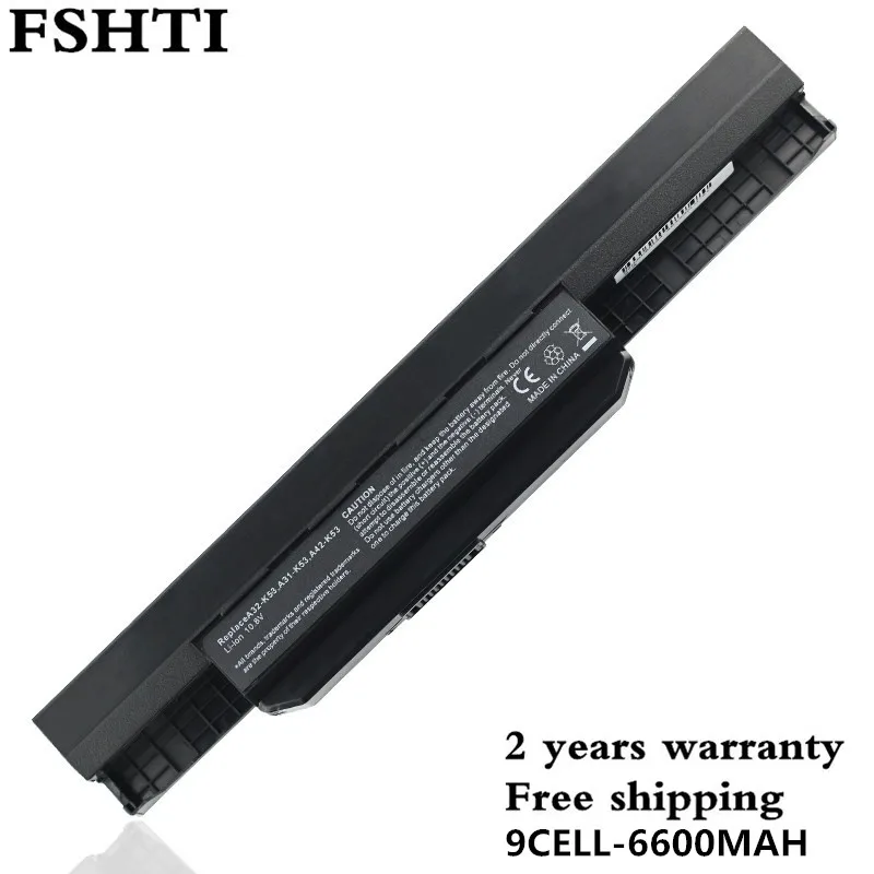 7800 мАч аккумулятор для ноутбука ASUS K53 K53B K53BY K53E K53F K53J K53S K53SD K53SJ K53SV K53T K53TA K53U|battery for asus