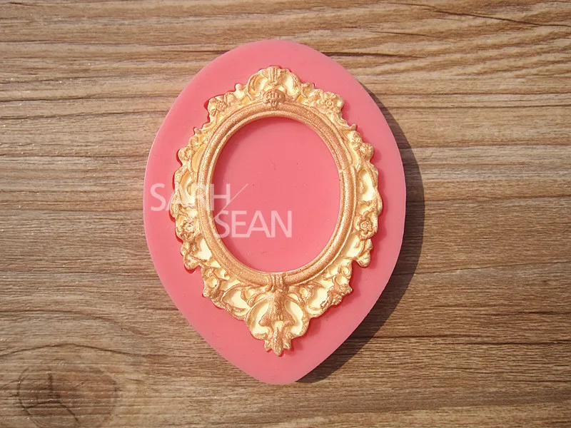 M0903 ретро модная рамка форма для торта Форма шоколада кухни инструмент выпечки DIY