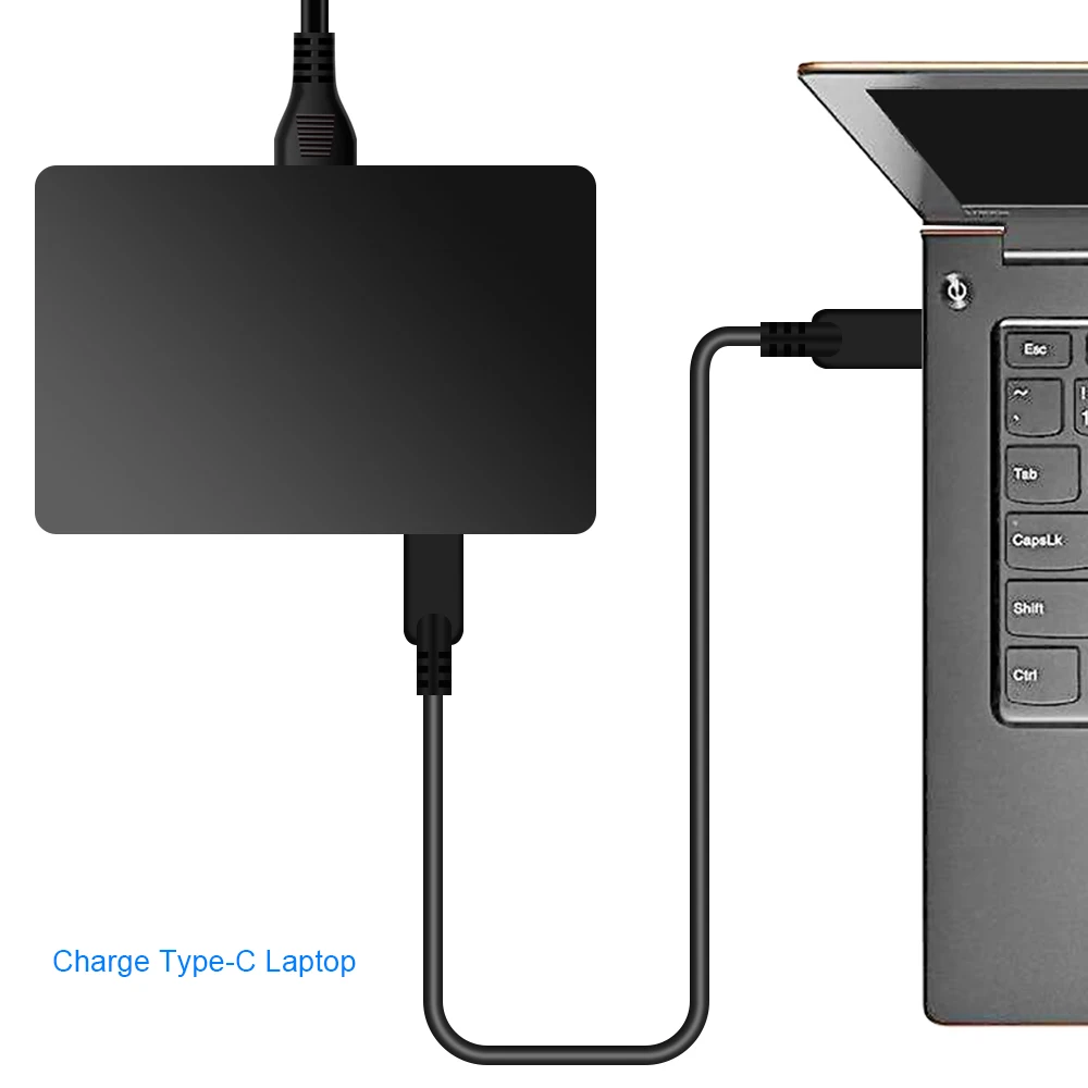 Устройство для быстрой зарядки DeepFox 3 порта USB 0 адаптер ноутбука PD3.0 Type C и QC3.0 Macbook