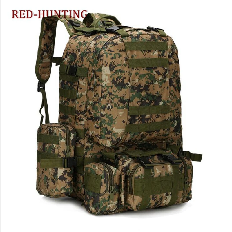 Военный Тактический Рюкзак Molle 600D объемом 50 л уличный рюкзак для кемпинга пешего