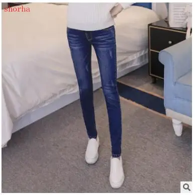 Джинсы для беременных зимние утепленные джинсы брюки беременных|jeans for pregnant