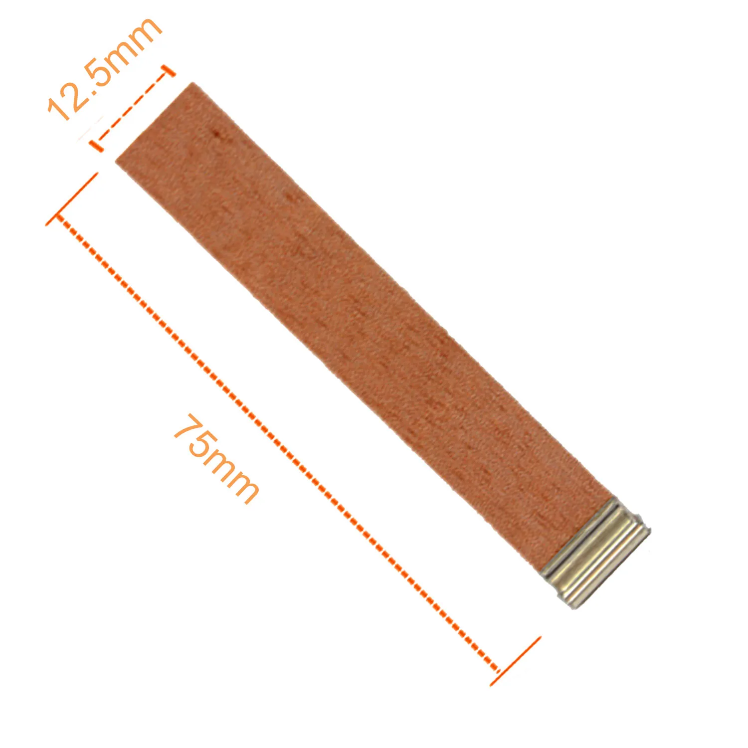 

50PCS 12.5 x 75mm Wooden Candle Accessories Supplies Core for Wicks Wax Candle DIY Making Mecha De Vela Pavio De Vela Supply