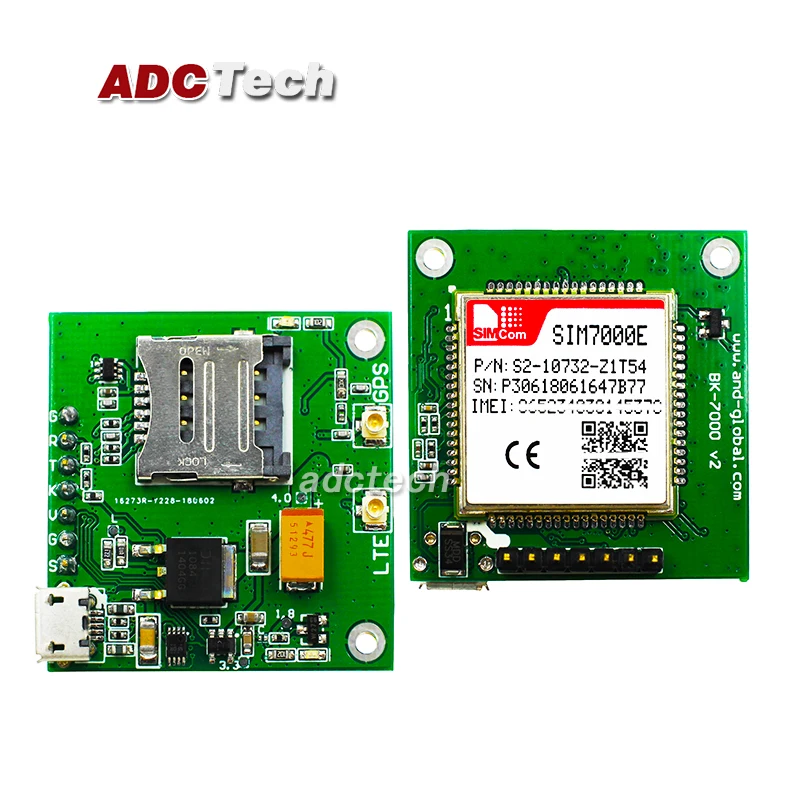 

Мини-плата SIM7000E SIM7000E breakout board, модуль NB-IoT