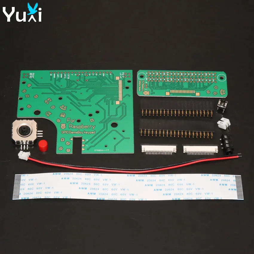 1 набор сделай сам 6 кнопок плата PCB переключатель проводной разъем для Raspberry Pi GBZ