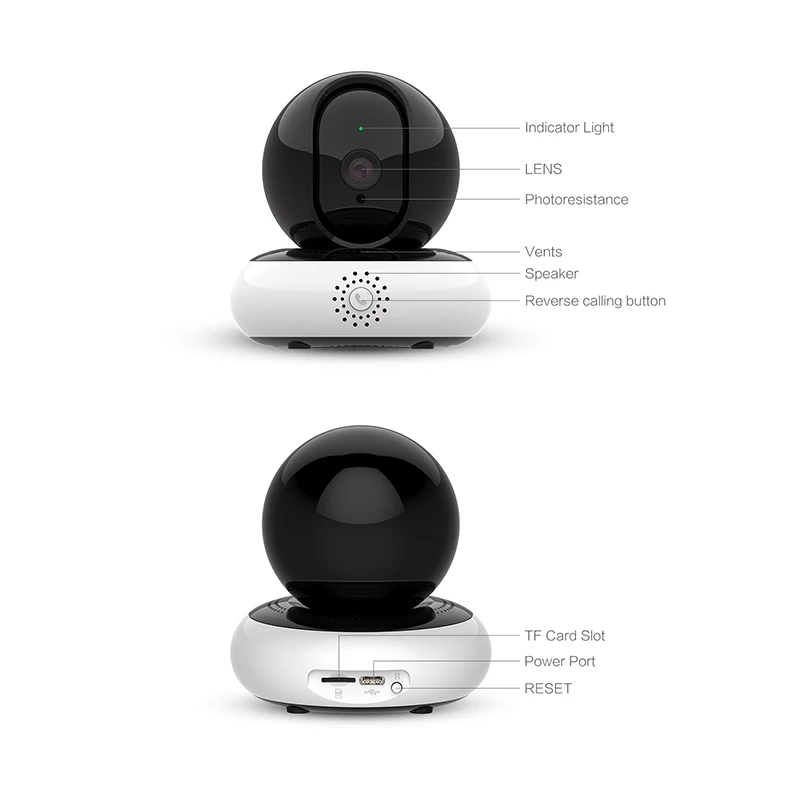 Беспроводной WIFI мини DV DVR IP P2P Cam HD 1080P H.264 видео ИК Ночное Видение Детский Монитор 360