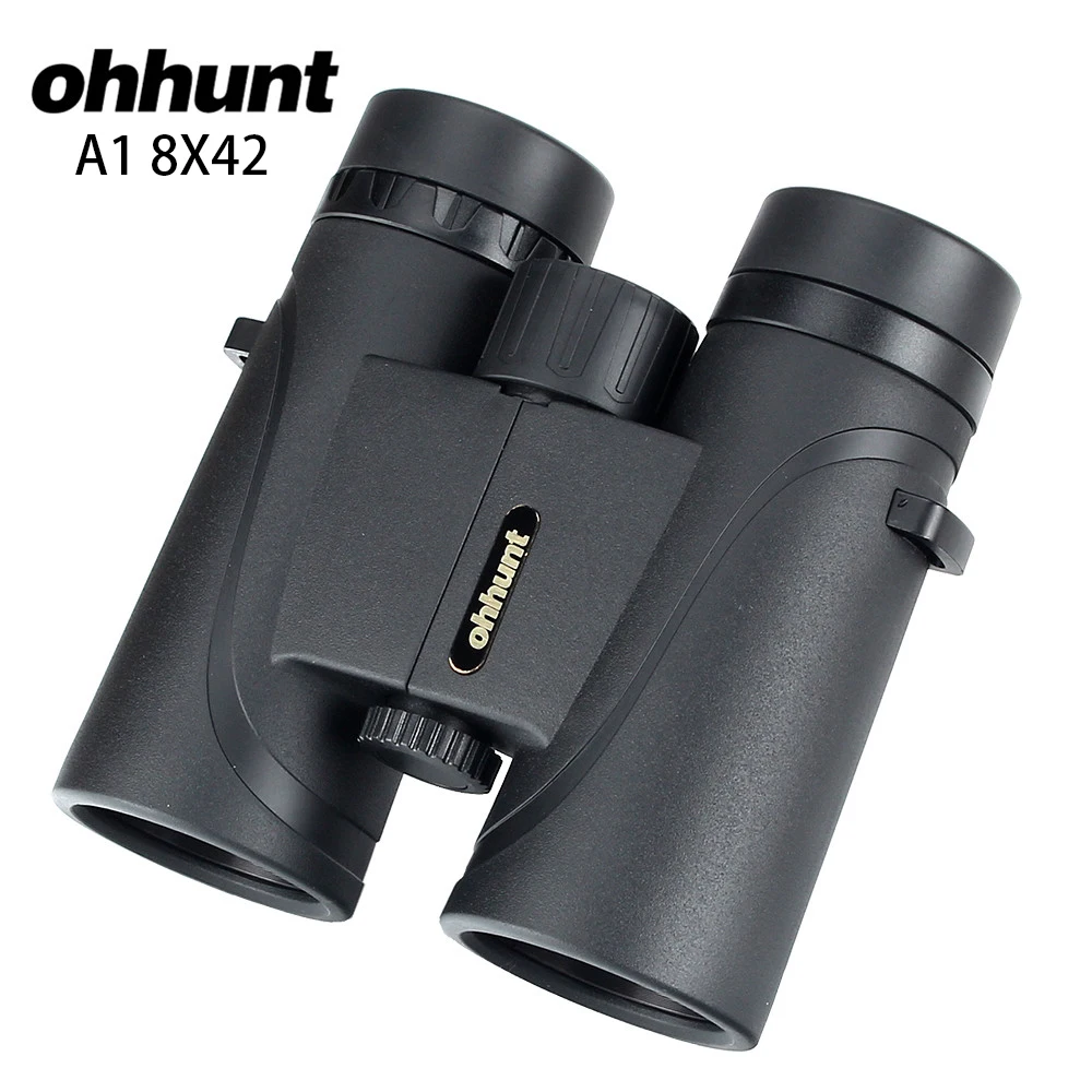 Ohhunt A1 8X42 бинокль водонепроницаемый Fogproof телескоп широкоугольный мощный яркий