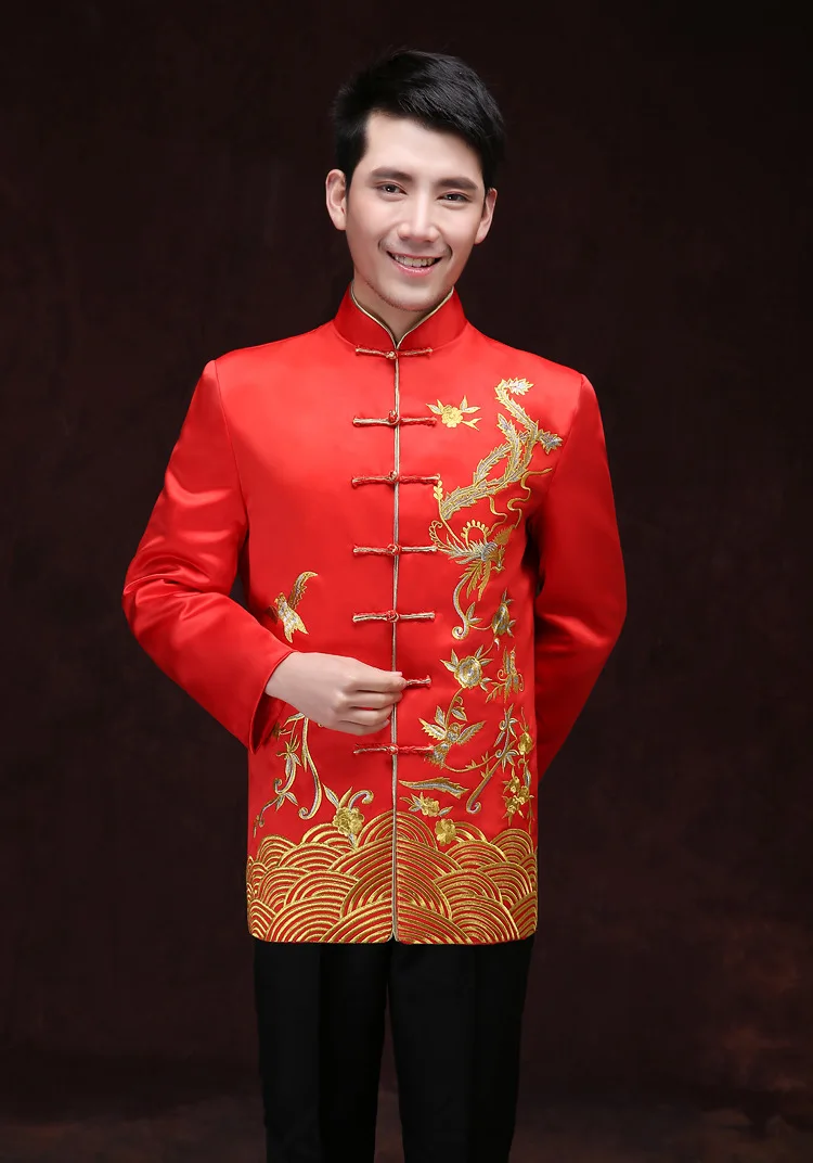 Мужской национальный костюм в китае Мужской национальный костюм в китае