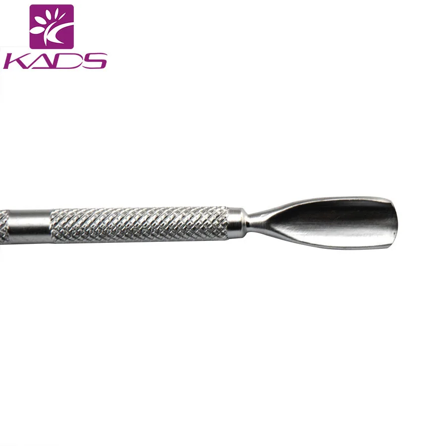 KADS 1 шт. Nail Art Уход Инструмент Кутикулы Pusher Ложка Ногтей Очиститель Маникюр Pedicare