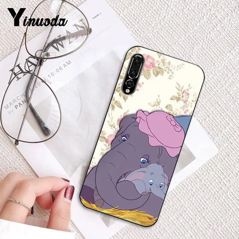 Yinuoda Новый супер милый чехол для телефона с изображением маленького слона Huawei P9 P10