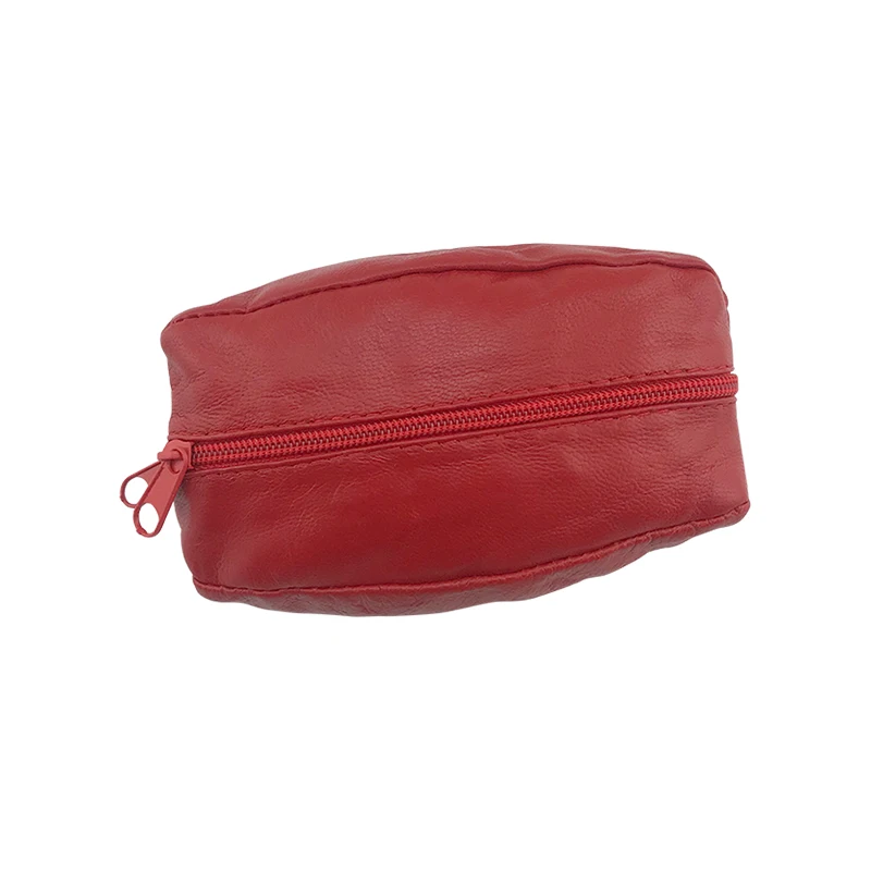 Red BELLO TUTTI, натуральная кожа, Мини кошельки для монет, Женский кошелек для мелочи, сумки для денег, карманные кошельки, чехол для ключей, маленькая сумка на молнии - Цвет: Red
