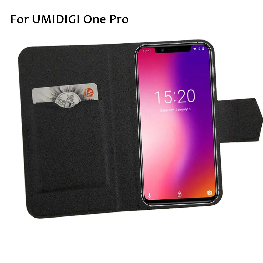 Фонарик горячий! Кожаный чехол для телефона UMIDIGI One Pro заводская цена защитные