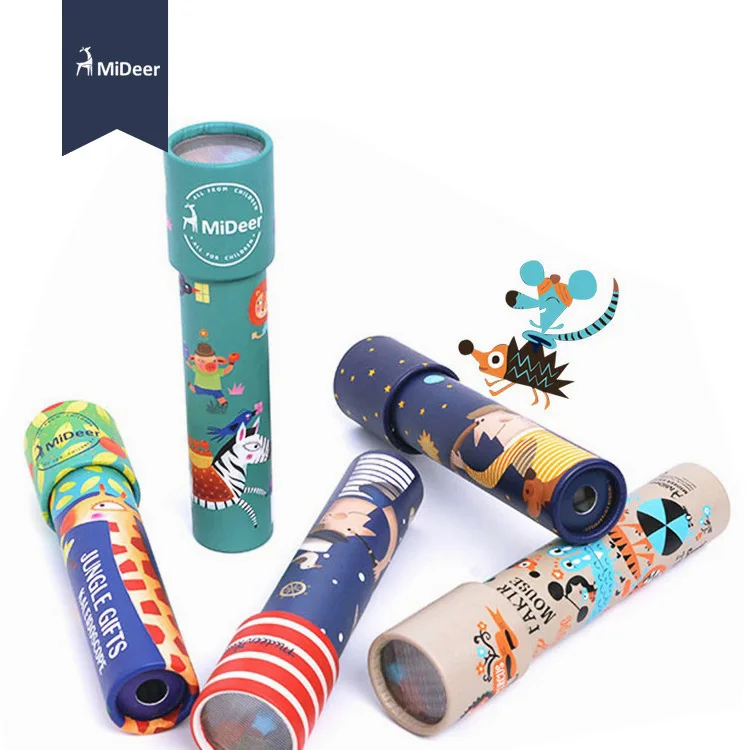 1 шт. научная игрушка калейдоскоп красивое искусство развивающая цветной мир