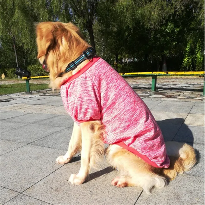 Толстовка с капюшоном для больших собак, толстовка, одежда для больших собак, самоедская Золотая одежда для ретривера, Лабрадора хаски, одежда для больших домашних животных