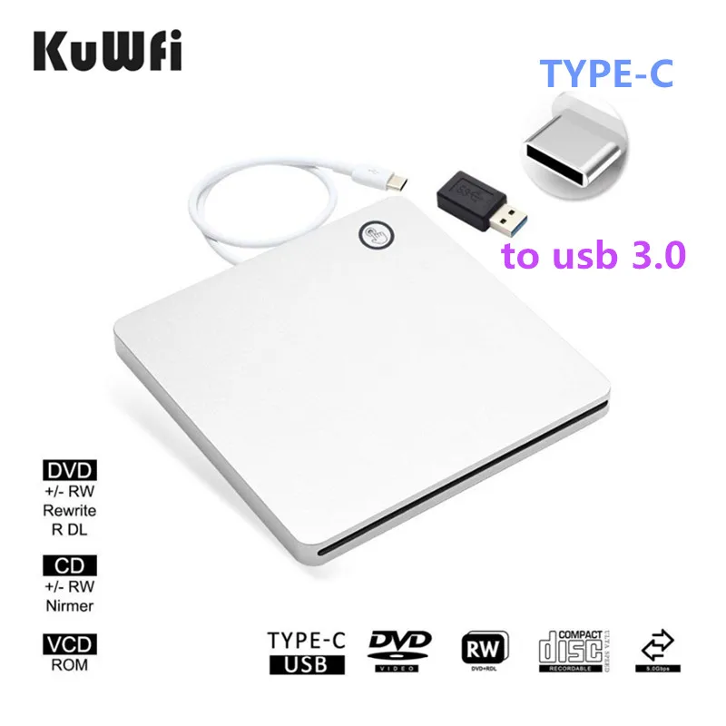 USB C Superdrive Внешний привод горелка DVD CD VCD ридер +/ RW реписатель проигрыватель для