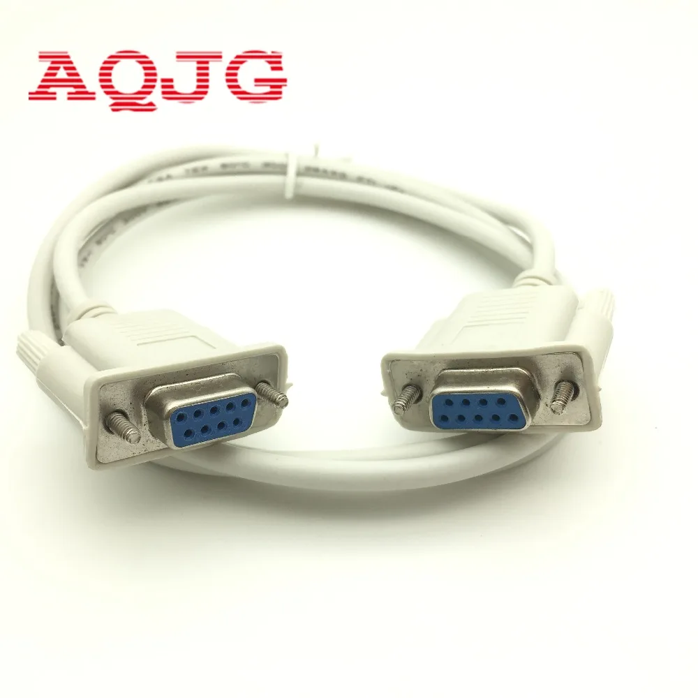 Новый 1 5 M Серийный RS232 9 Pin Женский DB9 контактный кабельный удлинитель для
