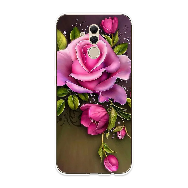 Чехол для телефона Huawei Mate 8 9 10 20 Lite Pro чехол с красивыми цветами силиконовый |