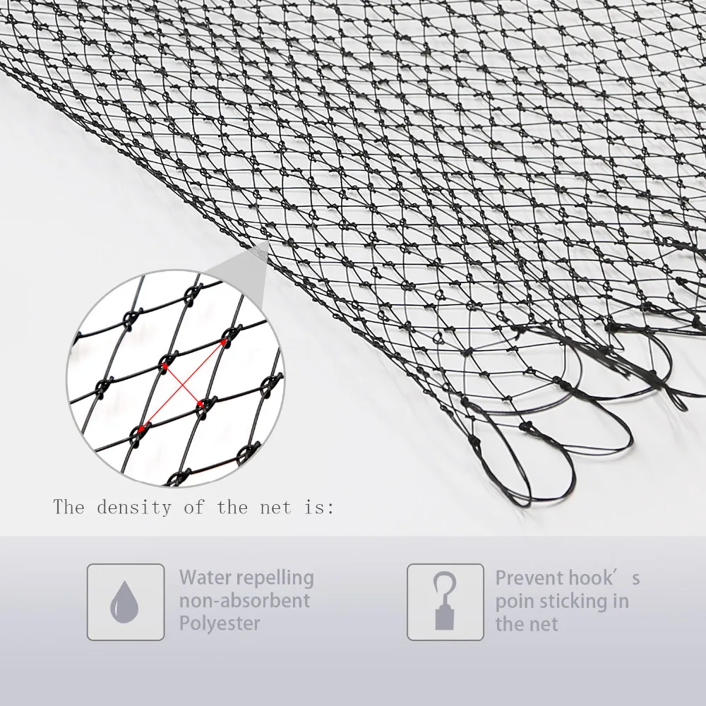 Рыболовные сети складные рыболовные инструменты ромбовидная сетка глубина