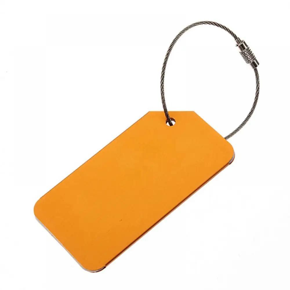 1 шт. дорожные ярлыки для багажа из алюминиевого сплава|travel accessories|luggage name tagluggage tag |