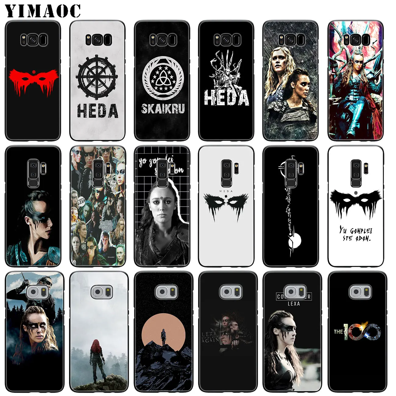 Мягкий силиконовый чехол для телефона YIMAOC Heda Lexa 100 TV Show Samsung Galaxy S20 Ultra S10 Lite S9 S8 Plus S7
