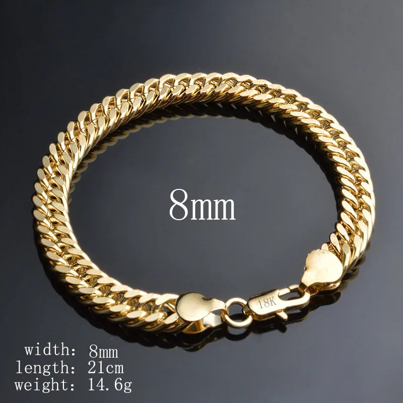 Боковой браслет цепочка золотого цвета обаятельные Браслеты и ожерелья браслеты