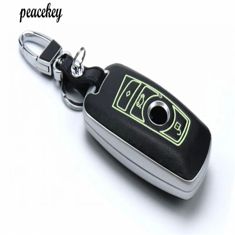Брелок для ключей автомобиля из кожи с дистанционным управлением BMW F05 F10 F20 F30 Z4 X1 X4