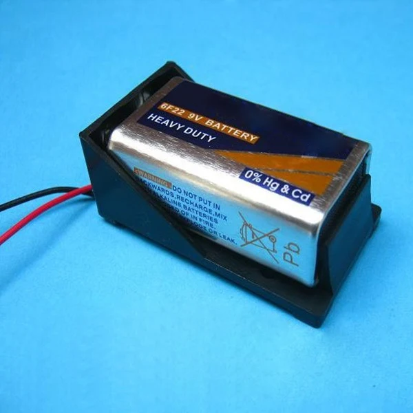 AAAE один проводной свинцовый держатель батареи коробка 9V 6LR61 x1 модель/DIY/игрушка/RC