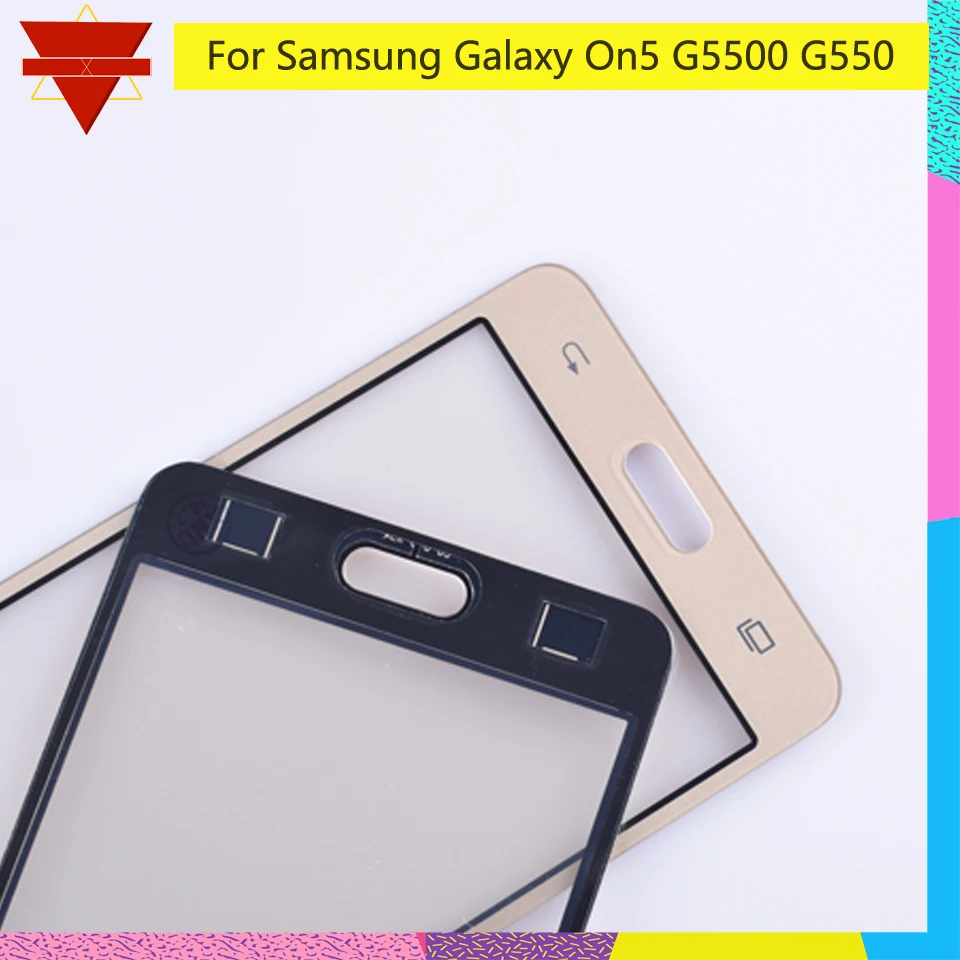 New On5 Touch Panel For Samsung On 5 G5500 G550 Screen Digitizer Sensor Front Glass Lens with flex cable With Logo | Мобильные