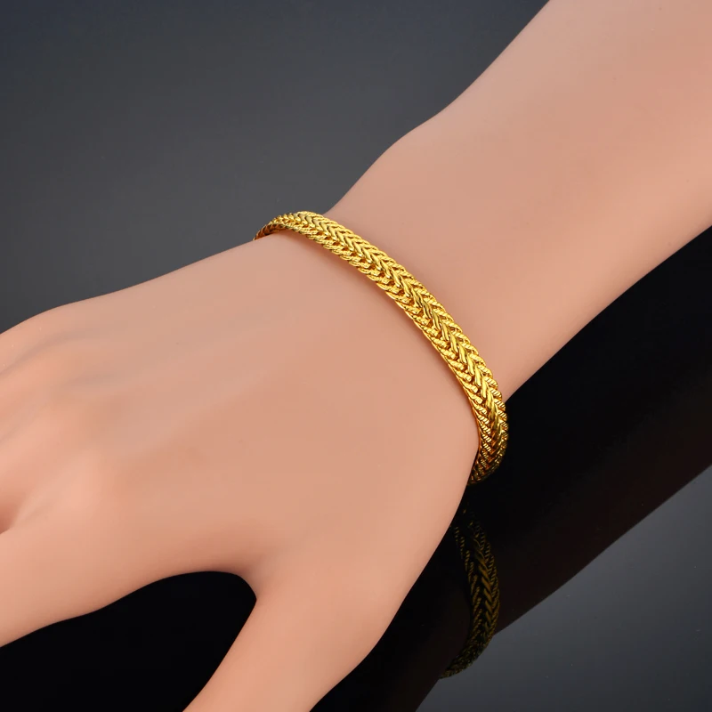Мужской браслет из нержавеющей стали в стиле хип хоп|bracelets for|chain link braceletmen bracelet gold |