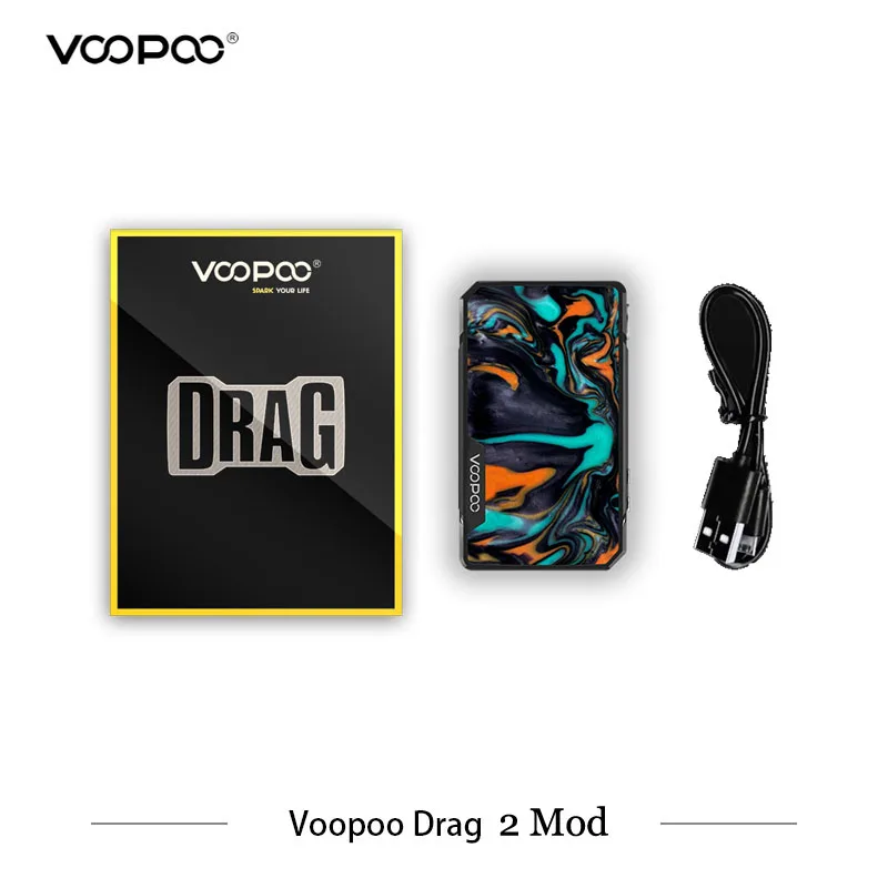 В наличии электронные сигареты моды Voopoo перетащите 2 Mod 177 Вт Dual Батарея