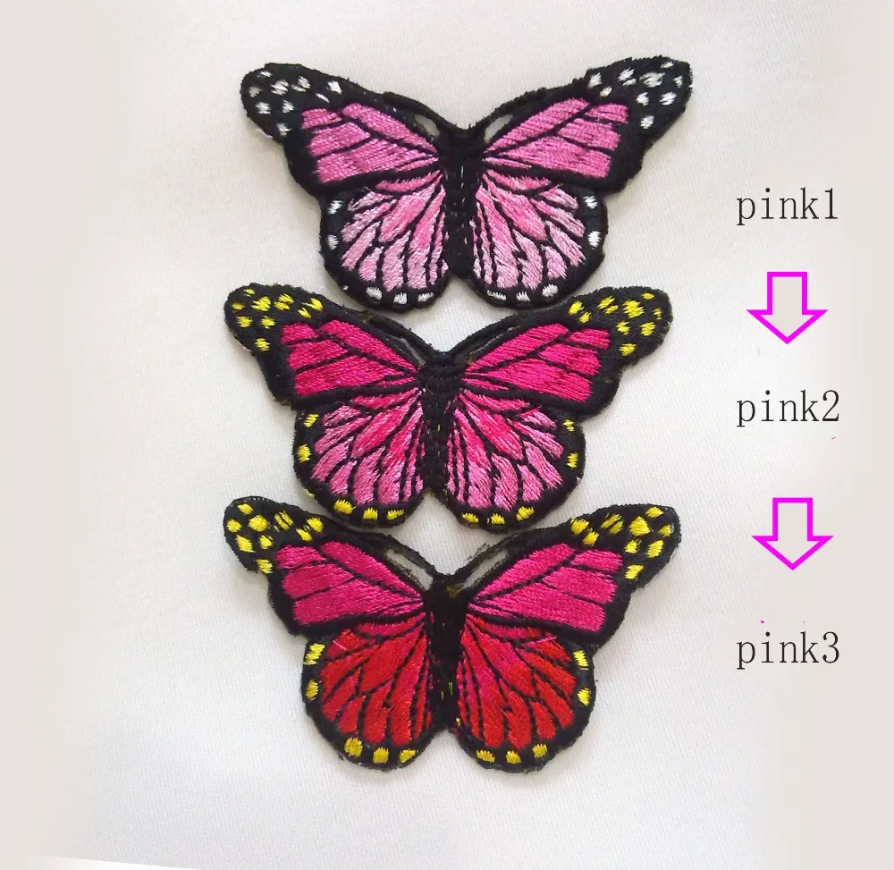4 5*7 5 см многоцветная маленькая бабочка вышивка утюжок и шитье патч с