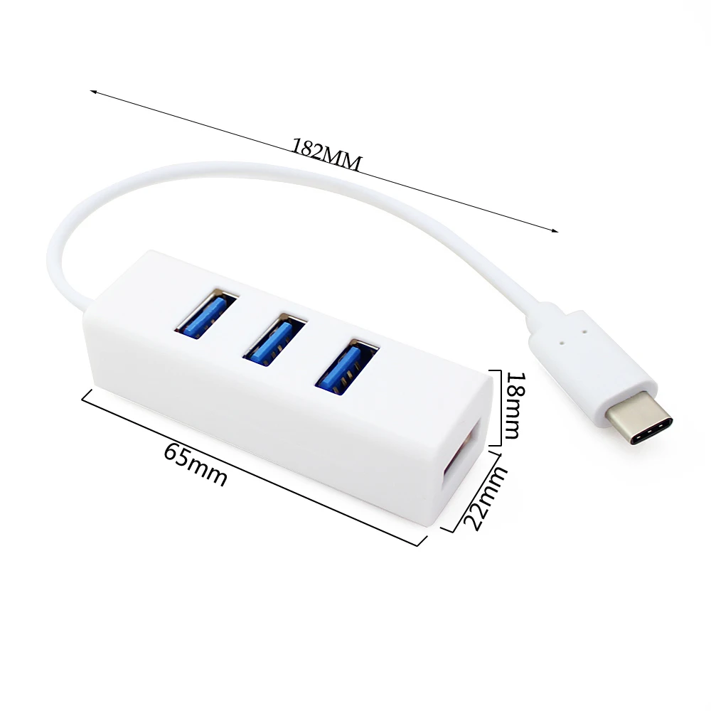 Разветвитель USB Type C на 4 порта 2 0 дюйма|USB-хабы| |