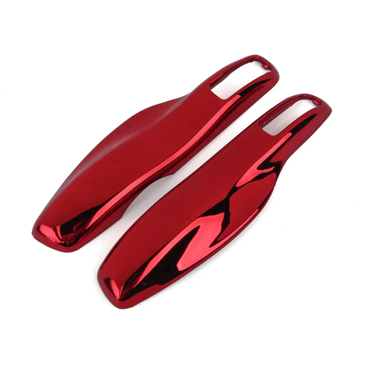 Gloss Red 1 шт. замена наклейка на машину защитный футляр для дистанционного ключа усовершенствованный корпус для ключей для Porsche Panamera Macan Cayman 911 - Название цвета: Gloss Red