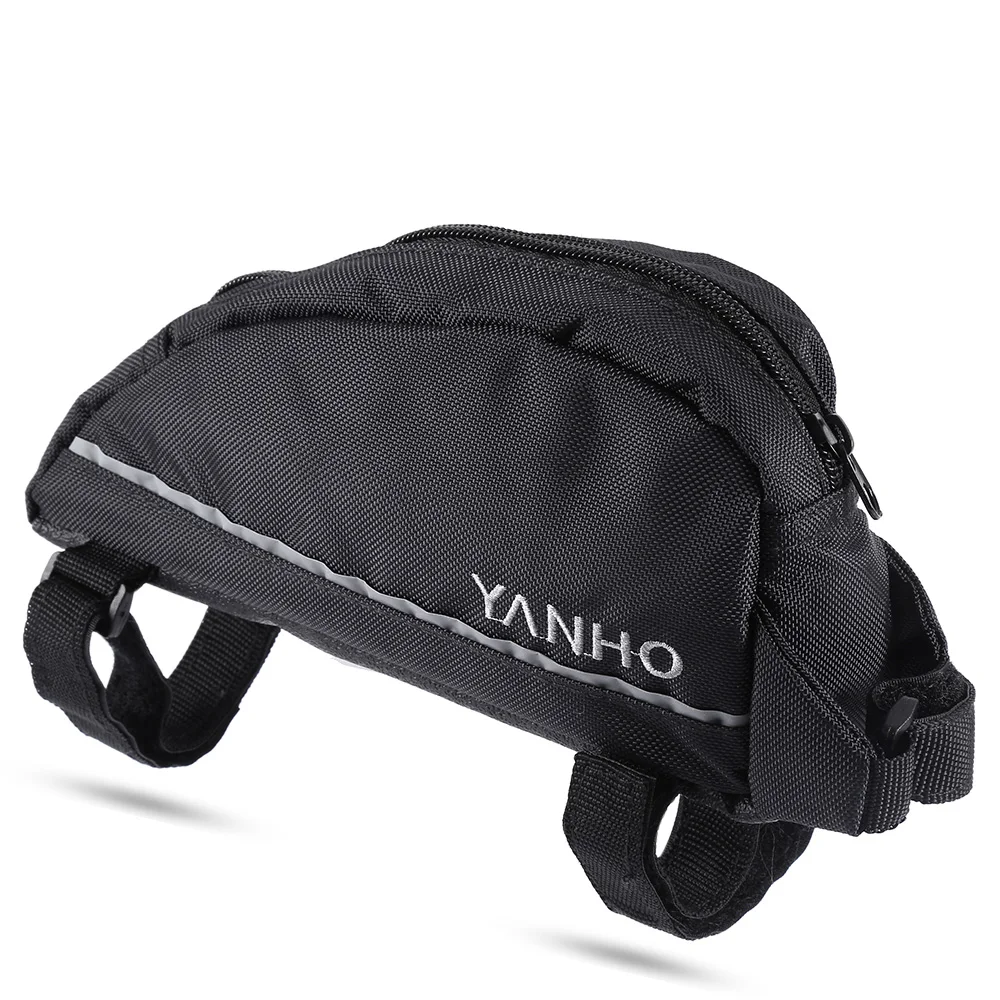 Yanho 2L велосипед Удобная установка с отражающей полосой верхней TubeBag