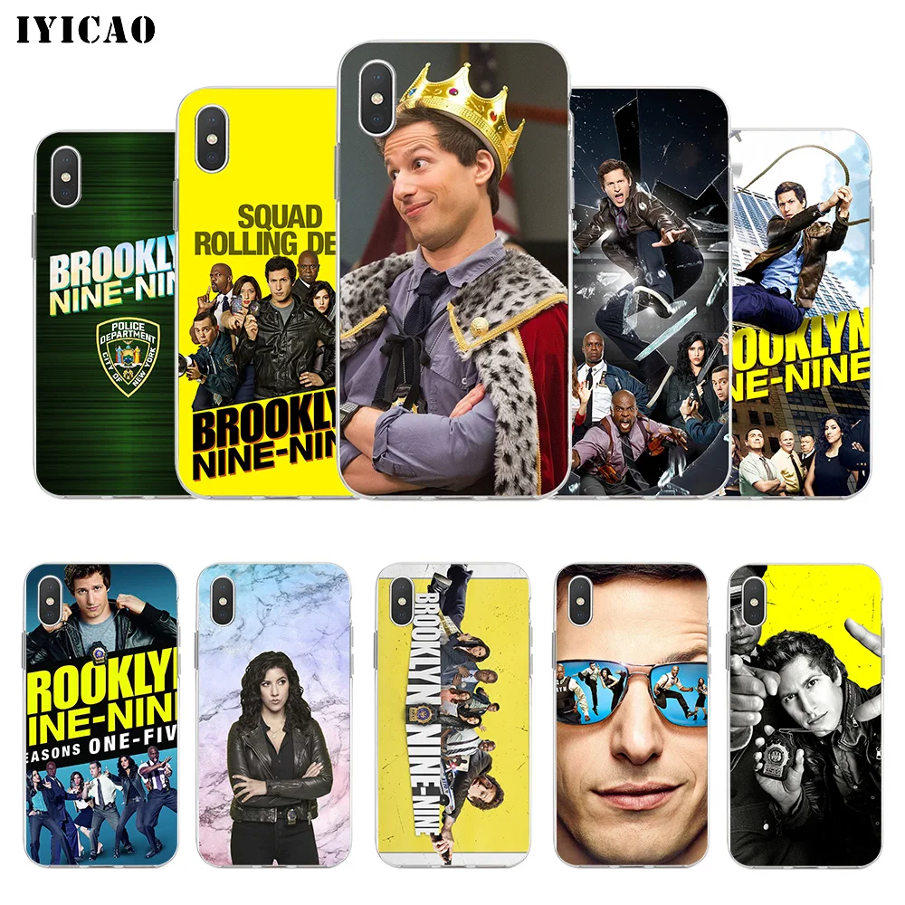 Мягкий силиконовый чехол для телефона IYICAO Brooklyn Nine 2019 iPhone X XR XS MAX 6 6s 7 8 Plus 5 5S SE из