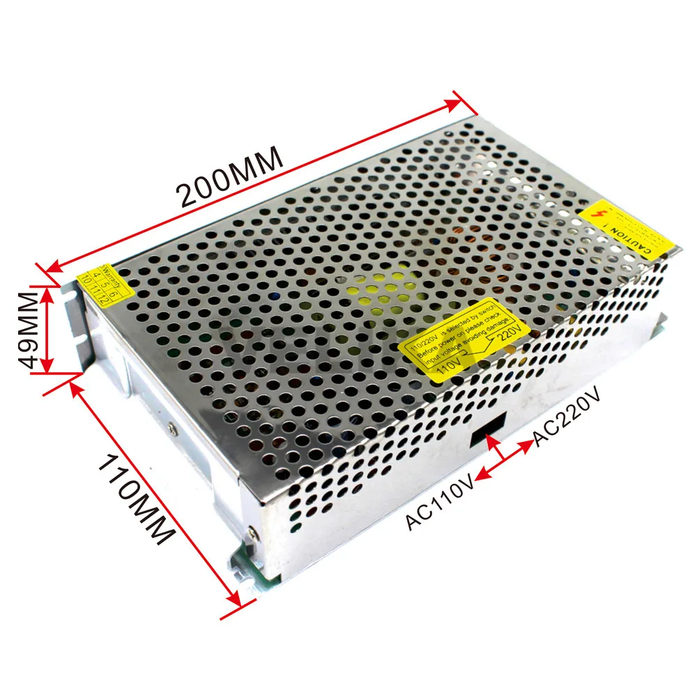 DC24V 10.4A 250 Вт источник питания Светодиодный трансформатор драйвера 110В 220В AC-DC 24В SMPS