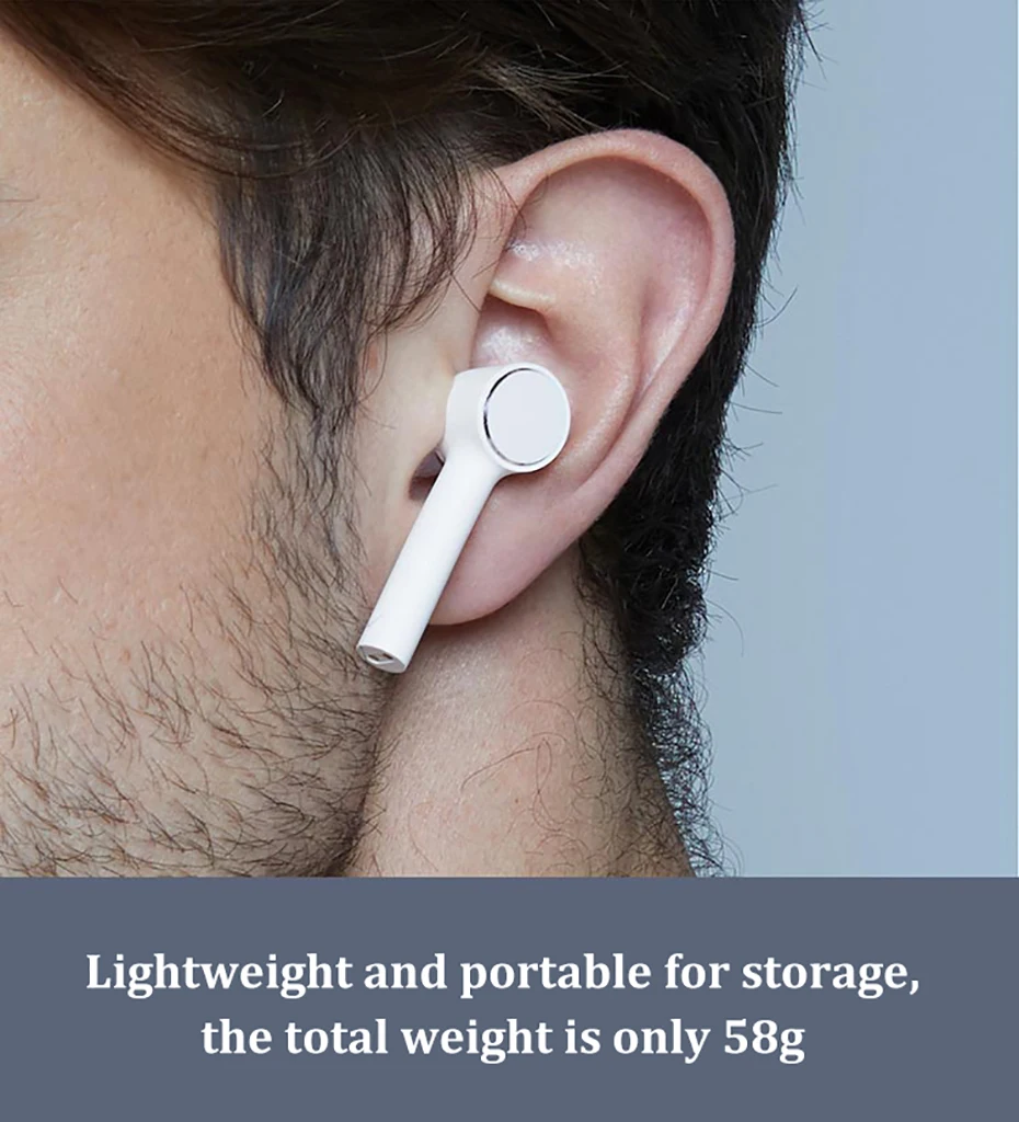 Xiaomi Air Bluetooth Eerphone AirDots Pro TWS ENC Беспроводная стереогарнитура ANC сенсорное управление AAC HD звук
