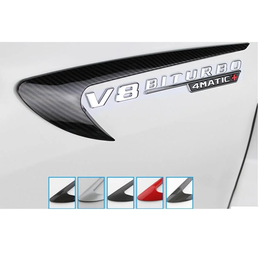 Chrome Red Black Wind Vane Air Knife Knives Fender Badge Emblem Emblems Badges Decorative Stickers for Mercedes Benz AMG
Chrome Red Black Wind Vane Air Knife Knives Fender Badge Emblem Emblems Badges Decorative Stickers for Mercedes Benz AMG