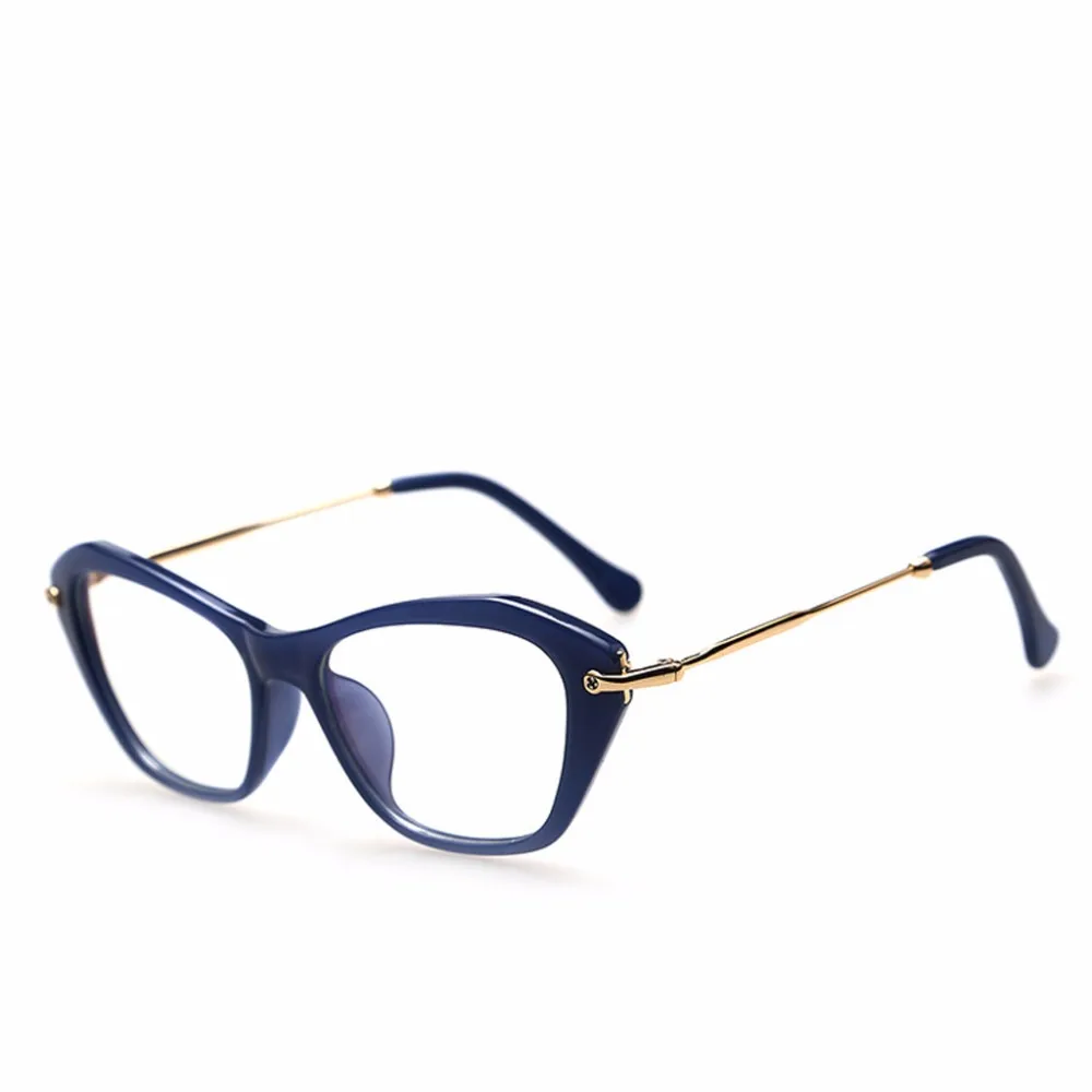 Женские ретро сексуальные очки оправы модные кошачьи глаза прозрачные линзы