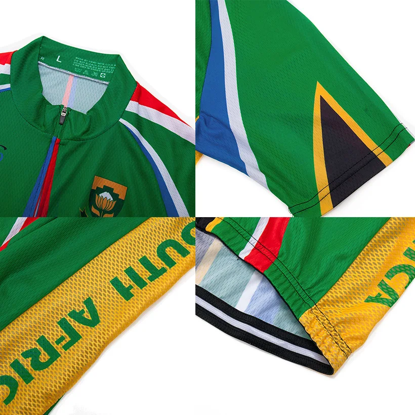 2021 профессиональная команда Южной Африки Велоспорт 9D Комплект Джерси